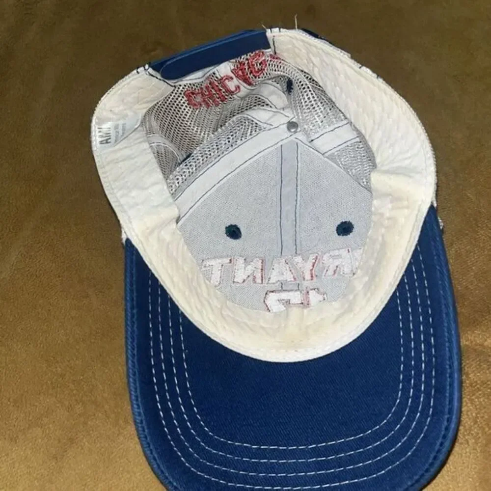 New Chicago Cubs #17 Kris Bryant MLB Players‎ Choice Blue Snapback OSFA Hat gym